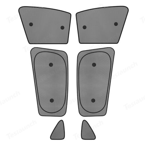 Model Y Mesh Side Window Sunshade - Whole Car Sun Visor (2020-2025) - Image 13