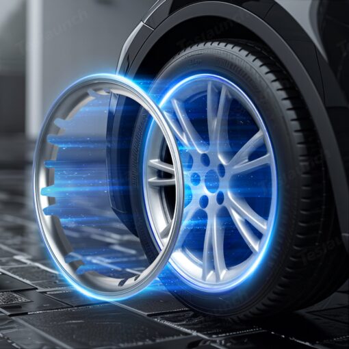 All-in-one Tesla Wheel Rim Protector for Tesla Model Y 20'' Induction Wheel and Model Y 21'' Uberturbine Wheel - Image 29