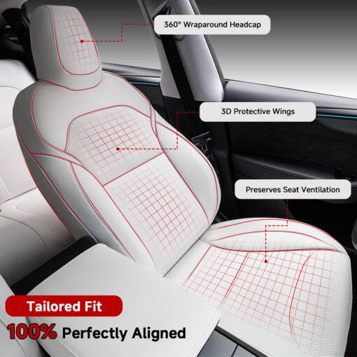 All-Inclusive Seat Cover for New Tesla Model Y Juniper 2025+ - Image 2