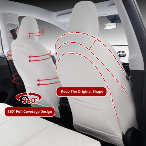 All-Inclusive Seat Cover for New Tesla Model Y Juniper 2025+ - Image 5