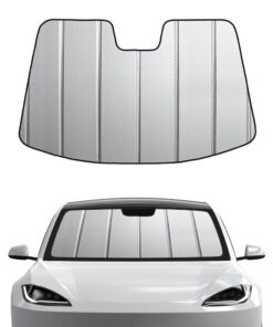 Thickened Foldable Windshield Sunshade Sun Visor for Tesla Model 3/Y