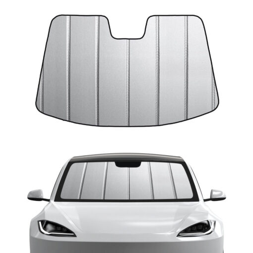 Thickened Foldable Windshield Sunshade Sun Visor for Tesla Model 3/Y