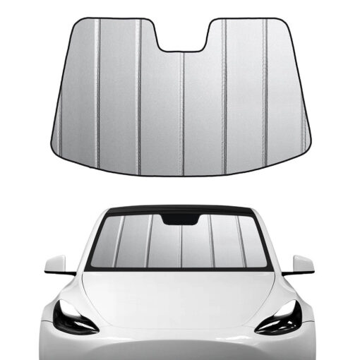 Thickened Foldable Windshield Sunshade Sun Visor for Tesla Model 3/Y - Image 8