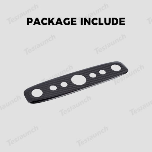 [Real Carbon Fiber] Reading Light Cover for Tesla Model Y Juniper 2025+ - Image 12