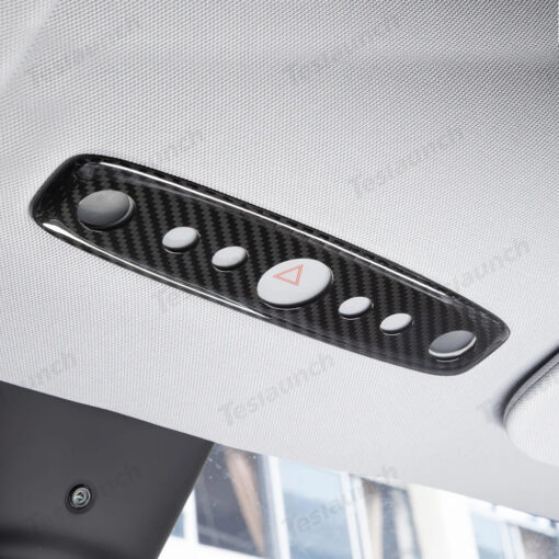 [Real Carbon Fiber] Reading Light Cover for Tesla Model Y Juniper 2025+ - Image 7