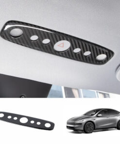 [Real Carbon Fiber] Reading Light Cover for Tesla Model Y Juniper 2025+