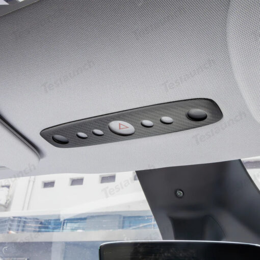 [Real Carbon Fiber] Reading Light Cover for Tesla Model Y Juniper 2025+ - Image 8