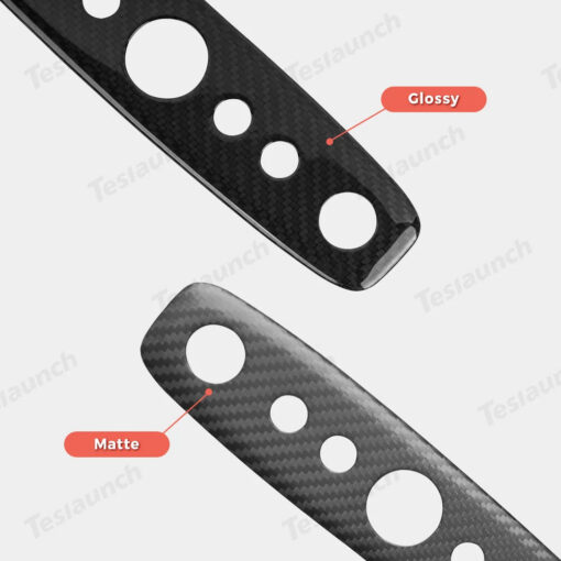 [Real Carbon Fiber] Reading Light Cover for Tesla Model Y Juniper 2025+ - Image 4