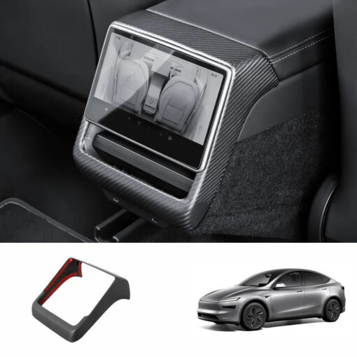 [Real Carbon Fiber] Rear AC Vent Cover for Tesla Model Y Juniper 2025+ - Image 10