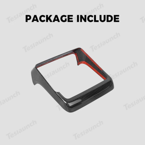 [Real Carbon Fiber] Rear AC Vent Cover for Tesla Model Y Juniper 2025+ - Image 11