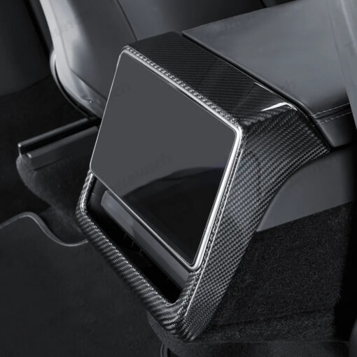 [Real Carbon Fiber] Rear AC Vent Cover for Tesla Model Y Juniper 2025+ - Image 7
