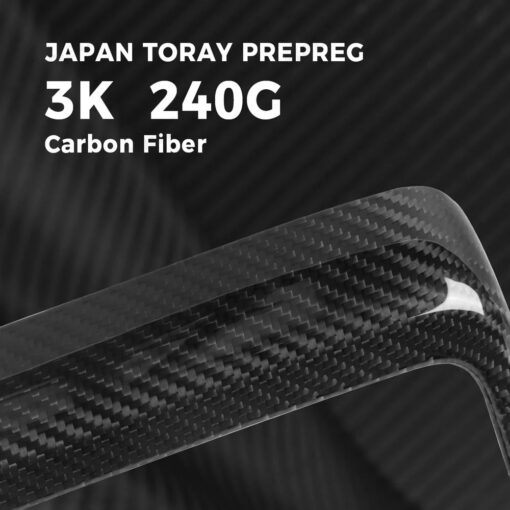[Real Carbon Fiber] Rear AC Vent Cover for Tesla Model Y Juniper 2025+ - Image 3