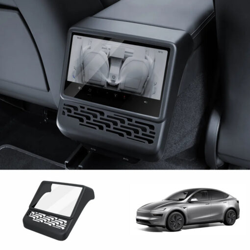 All-in-One Central Screen Tempered Glass & Frame Cover for Tesla Model Y Juniper 2025+ - Image 17