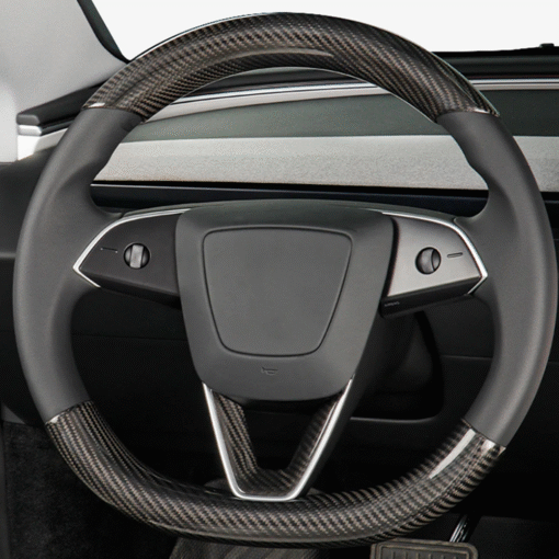 [Real Carbon Fiber] Steering Wheel Caps Cover for Tesla Model Y Juniper 2025+ - Image 5