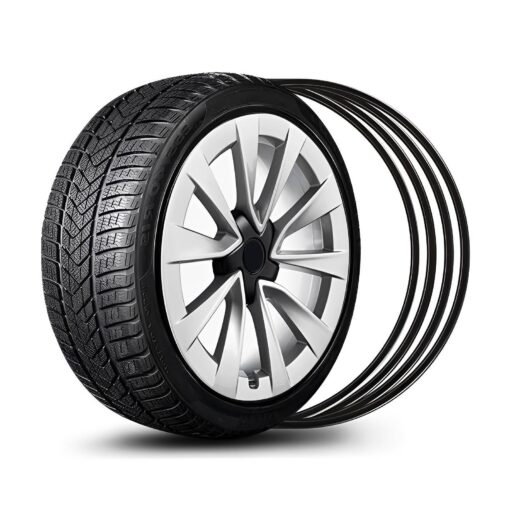 Aluminum Alloy Wheel Rim Protector- Fits All Cars (4pcs） - Image 16