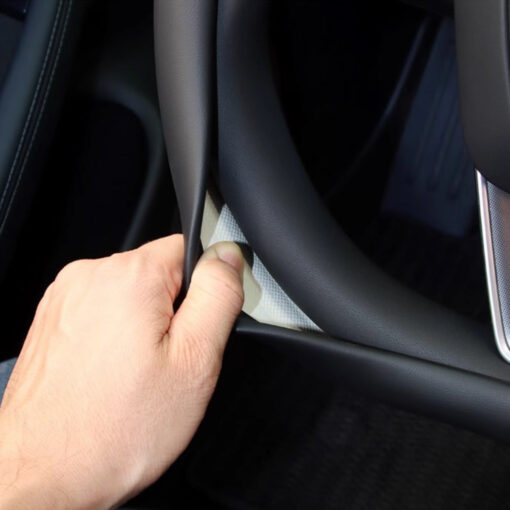 Premium Ventilated Steering Wheel Cover for Tesla Model Y Juniper 2025+ - Image 5