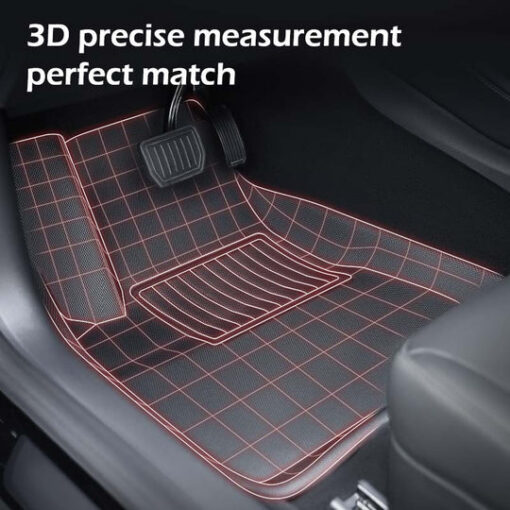 All Weather Floor Mats For Tesla 2024 Model 3 Highland - Image 2