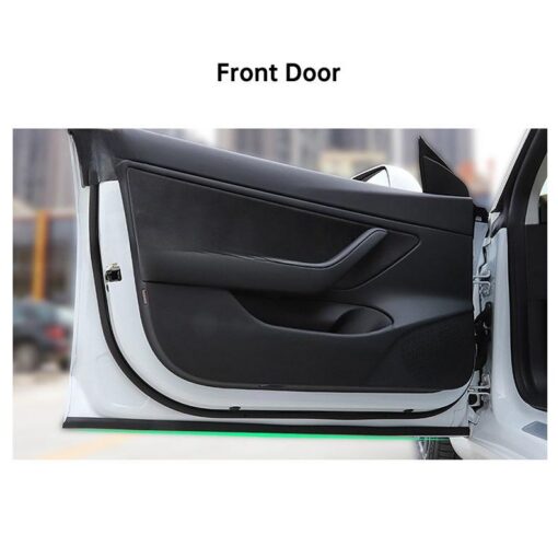 Door Seal Kit Soundproof Wind Noise Reduction Kit For Tesla All Models - Image 5
