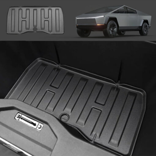 All Weather TPE Floor Mats Cargo Liners Set for Tesla Cybertruck - Image 11