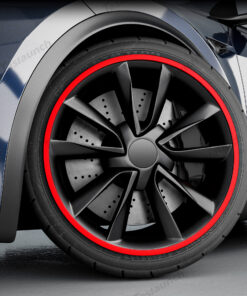 Aluminum Alloy Wheel Rim Protector- Fits All Cars (4pcs）