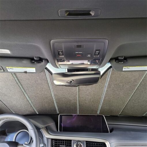 Thickened Foldable Windshield Sunshade Sun Visor for Tesla Model 3/Y - Image 2