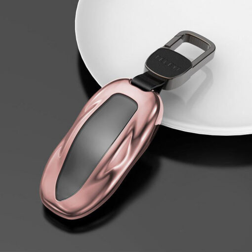 Alloy Steel Key Fob Case Holder For Tesla Model S/X/3/Y - Image 12