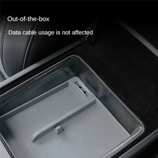 Center Console Storage Box Organizer for Tesla Model Y Juniper 2025+ - Image 7