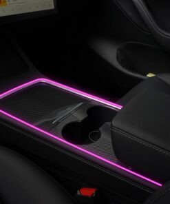 Model 3/Y Interior LED Dashboard + Center Console Light Strip + App Controller for Tesla(2017-2024)
