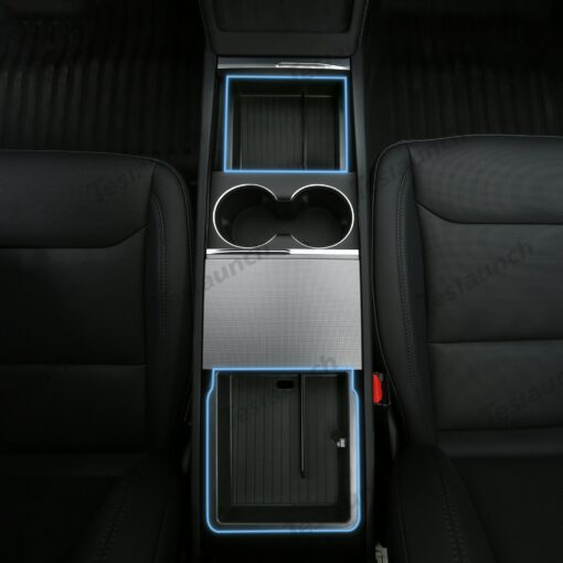 Center Console & Armrest Storage Box for Tesla Model Y Juniper 2025+ - Image 2