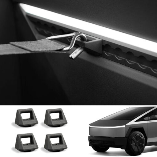 Rear Trunk Multi-Function L-Track Combination Equipment Kit for Cybertruck - Image 15
