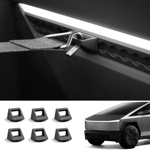 Rear Trunk Multi-Function L-Track Combination Equipment Kit for Cybertruck - Image 16