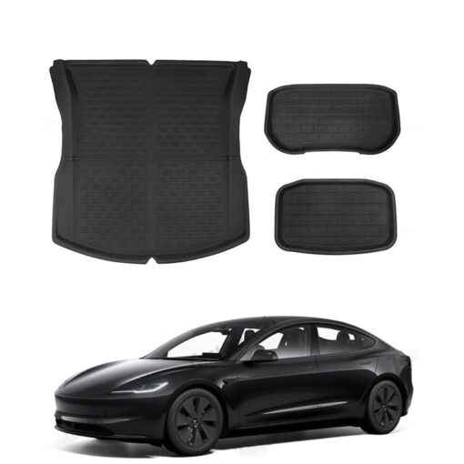 All Weather Floor Mats For Tesla 2024 Model 3 Highland - Image 9