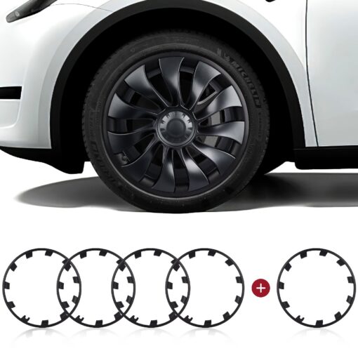 Model Y Rim Protector for 21'' Uberturbine and 20'' Induction Wheel Ultimate Protection Refreshed Wheels(4 Pack) - Image 11