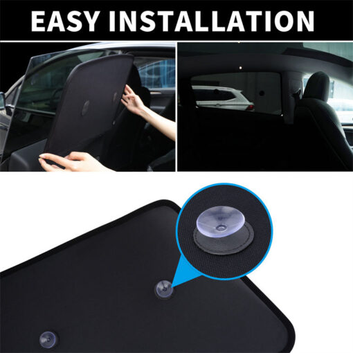Model Y Mesh Side Window Sunshade - Whole Car Sun Visor (2020-2025) - Image 8