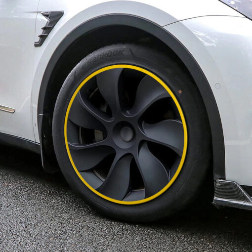 Aluminum Alloy Wheel Rim Protectors for All Tesla Models 3/Y/S/X (4 PCS) - Image 17