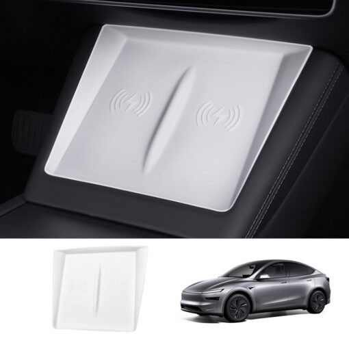 Center Control Silicone Pad Wireless Charging Anti-Slip Protective Mat for Tesla Model Y Juniper 2025+ - Image 9