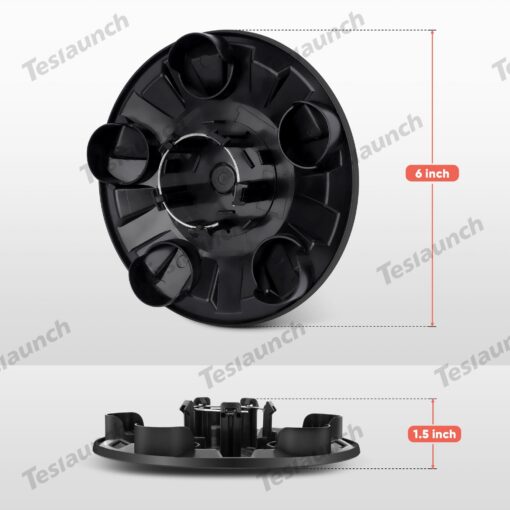 Wheel Hub Caps Center Cover for 2024+ Model 3 Highland 18 Inch Photon Wheel (4 PCS) - Image 6